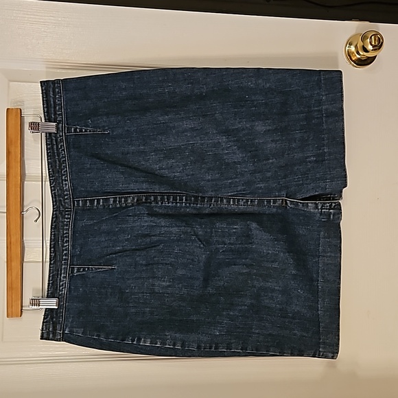 Denim Skirt with Stretch - Picture 6 of 9